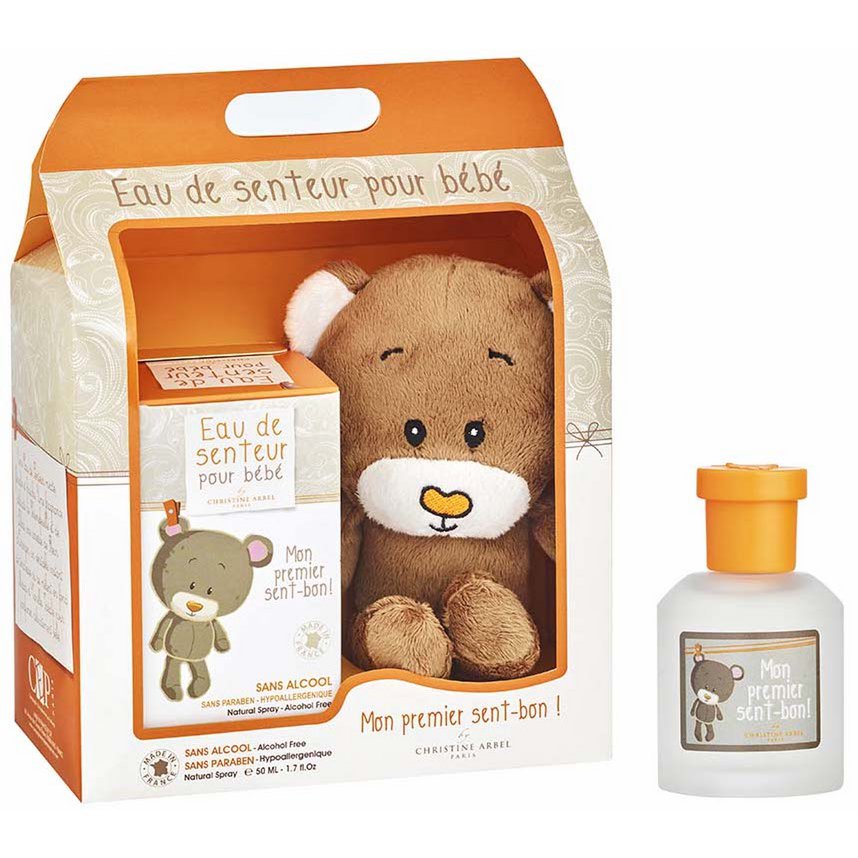 GIFT SET - MON PREMIER SENT-BON - Eau de Senteur 50ml + 1 Plush Toy