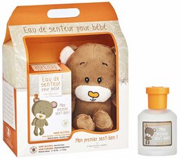 ZESTAW UPOMINKOWY - MON PREMIER SENT-BON - Eau de Senteur 50ml + 1 pluszowa zabawka