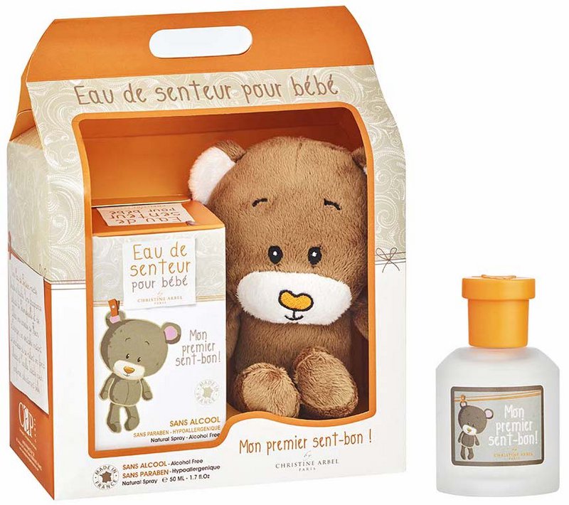 GIFT SET - MON PREMIER SENT-BON - Eau de Senteur 50ml + 1 Plush Toy
