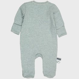 OrganicEra Pijama orgánico con pies para bebé, color aguamarina
