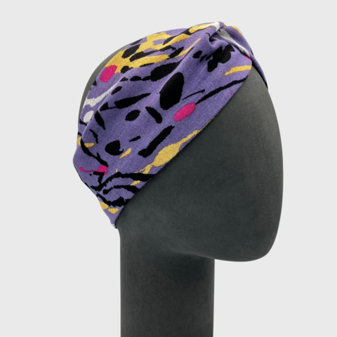 Twist-hoofdband - Pop Art, Ponte Jersey