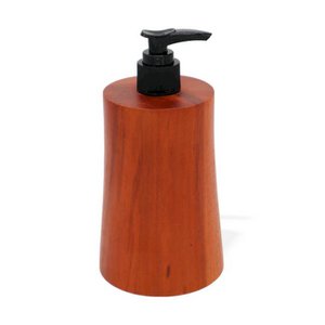 NSD-04-6xNatural Teakwood Soap Dispencer - Taper