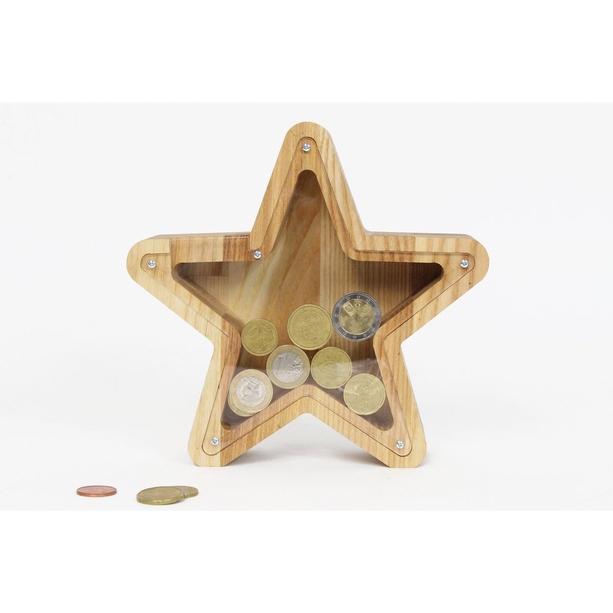 Spargris, Wooden Star sparegris