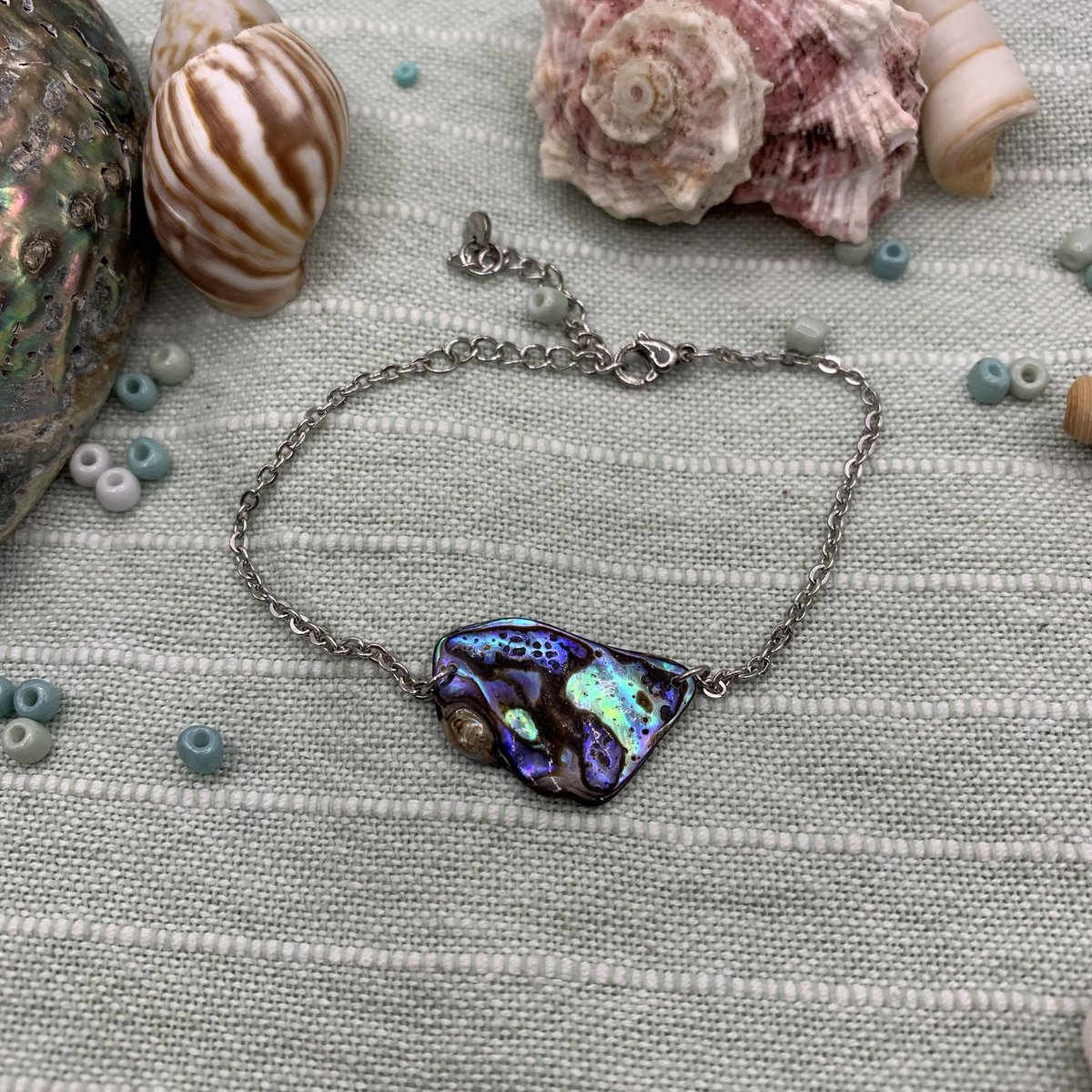 Shell bracelet | Abalone handmade cute ocean lover jewellery