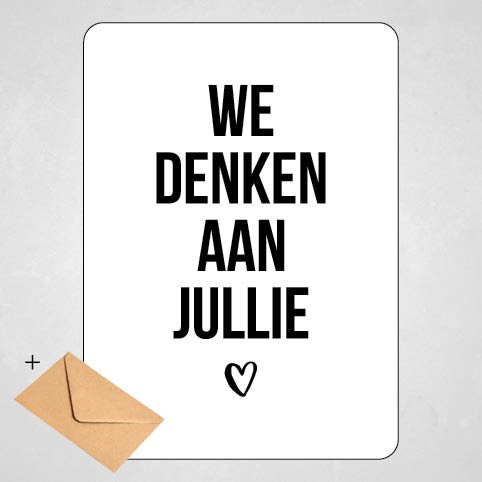 Card - We think of you