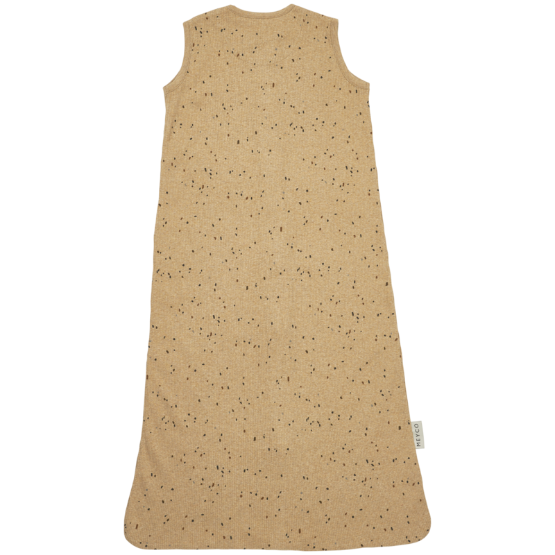 Slaapzak ongevoerd Rib Mini spot Toffee Melange