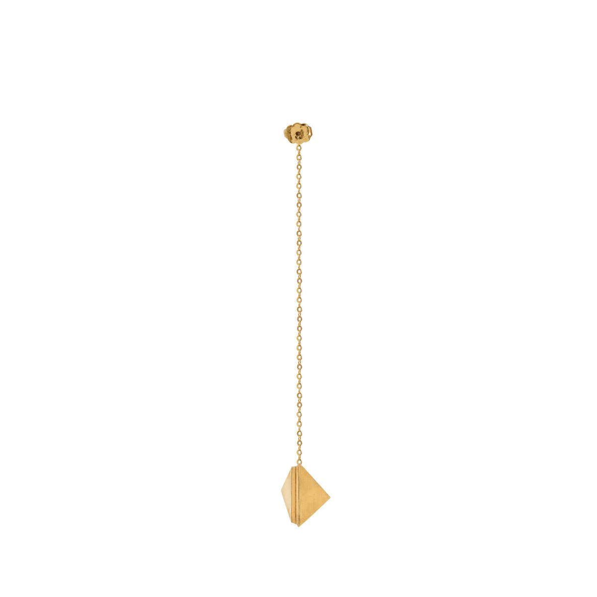 Unique pendant ORIGAMI 8cm to clip
