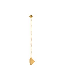 Unique pendant ORIGAMI 8cm to clip