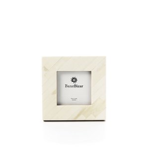 The Nomad Ivory Frame - Cream White - 10x10