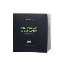Pink Orange & Bergamot Soyawas duftlys 200 g