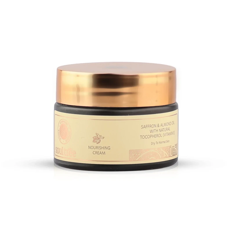 Verzorgende Crème (Nourishing Cream Saffron & Almond) SoulTree - 50 g