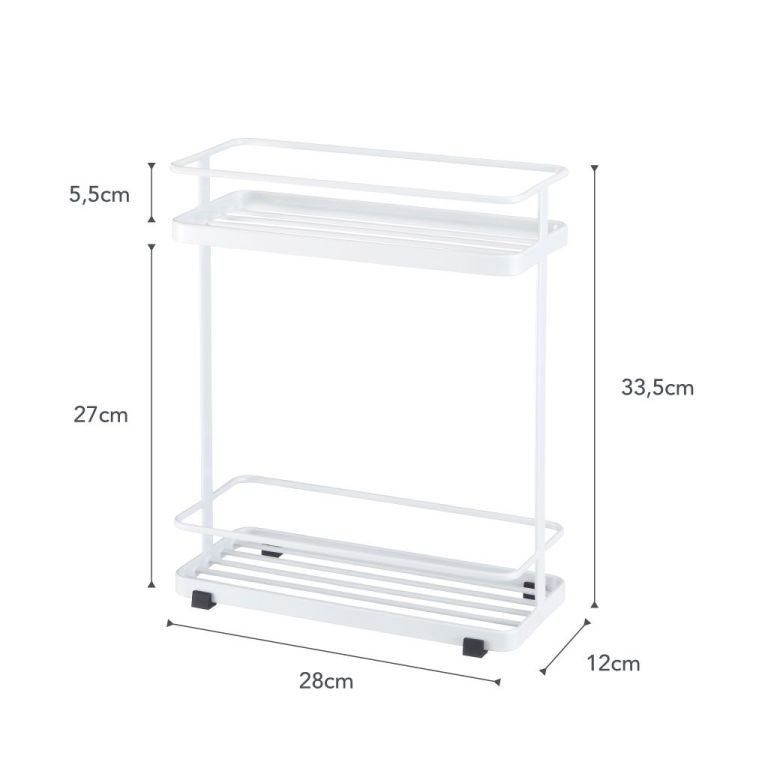 Yamazaki tower bathroom rack