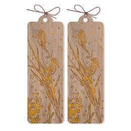 The seahorses Luxury Wooden Bookmark
