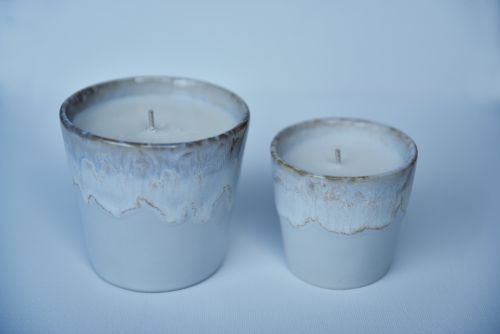 Grespresso 2in1 SOJA - Candle and espresso cup LSC 061 grey