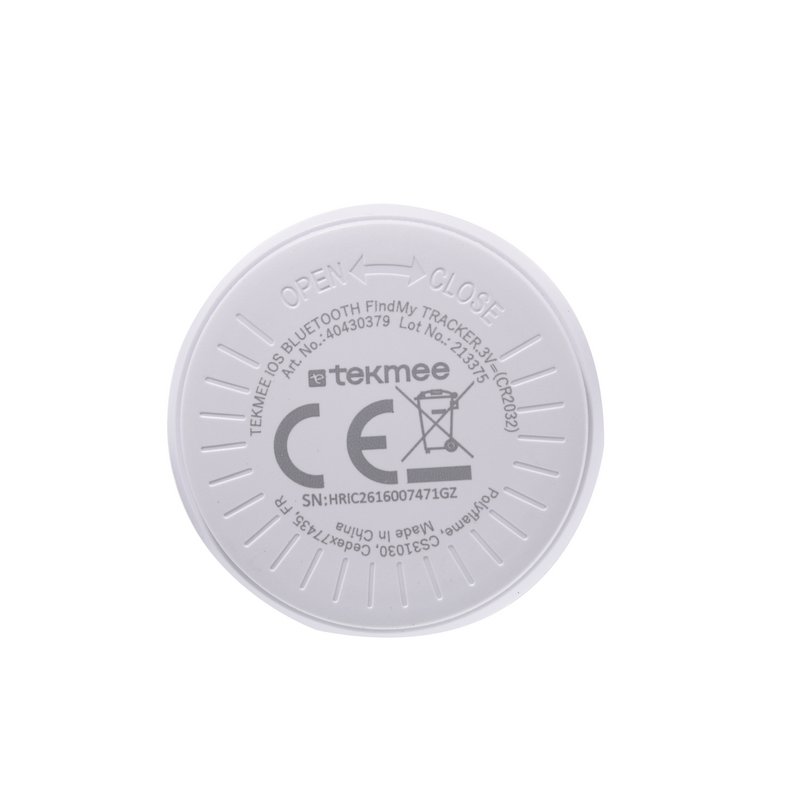 Traceur Bluetooth Compatible Find My iOS Tekmee