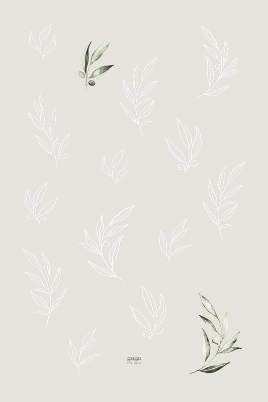 Tappetino in gomma naturale Prime Olive Garden grande