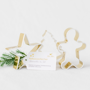 Uitsteekvormset voor kerstkoekjes