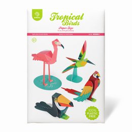 Tropical Birds Paper Toys