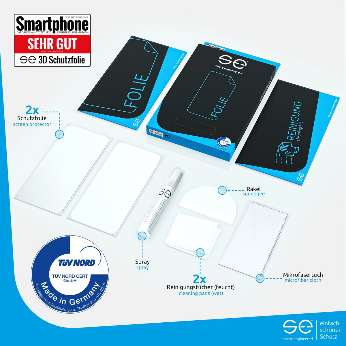 2x film de protection se® 3D Samsung Galaxy J3 2017