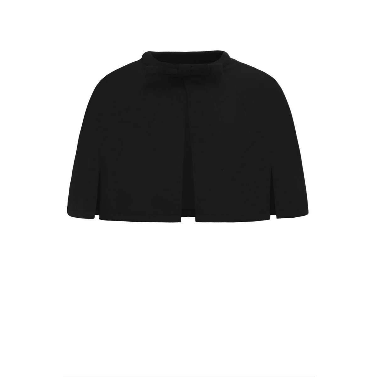 EU STOCK Sabrina Black Vintage Comfy Cape Shrug