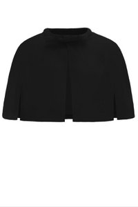 EU STOCK Sabrina Black Vintage Comfy Cape Shrug