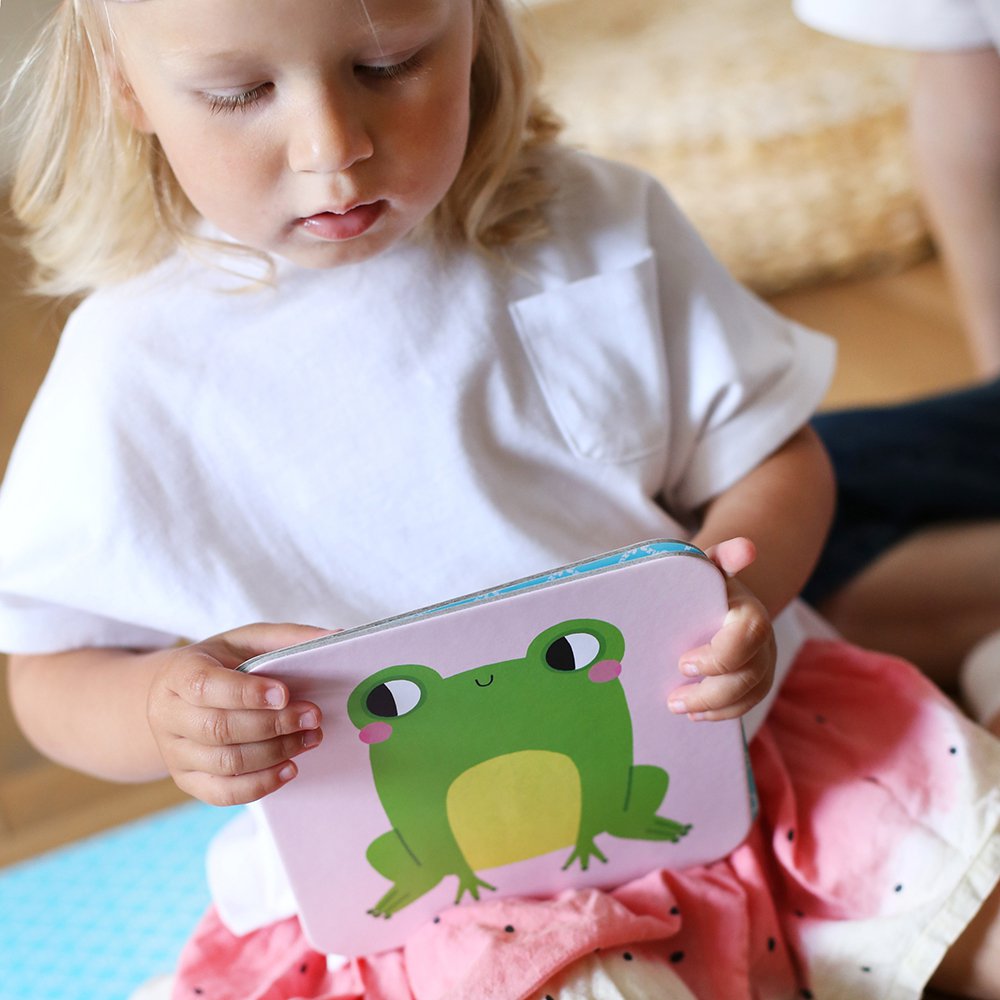 Suuuper Størrelse Memory Game Farm Animals 2+