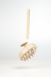 Spazzola per massaggio alla testa Beige - Bellody® (1 pezzo - Champagne Beige)