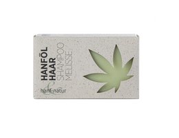 Solid hemp hair shampoo with lemon balm