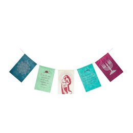 Wishing flags | Light | Greeting Card