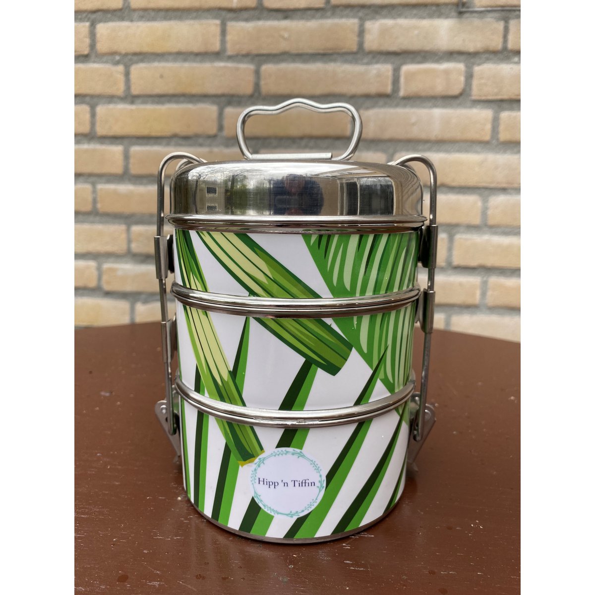 Tiffin - Boîte à Lunch - Feuille Verte