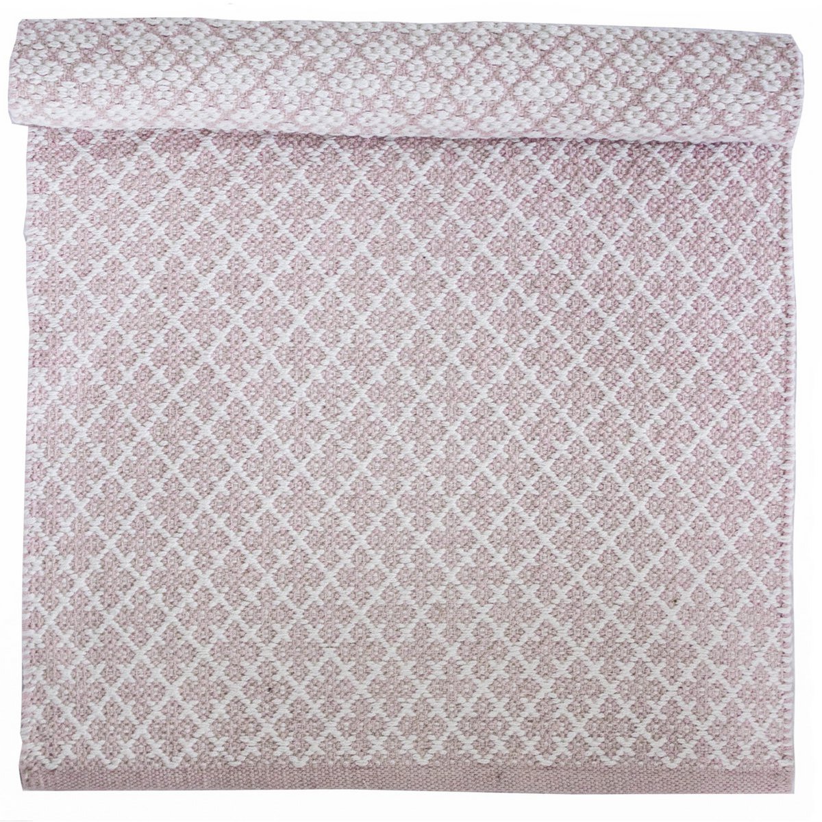 Dywan pastelowo różowy Orient 100% Bawełna 60x90 cm