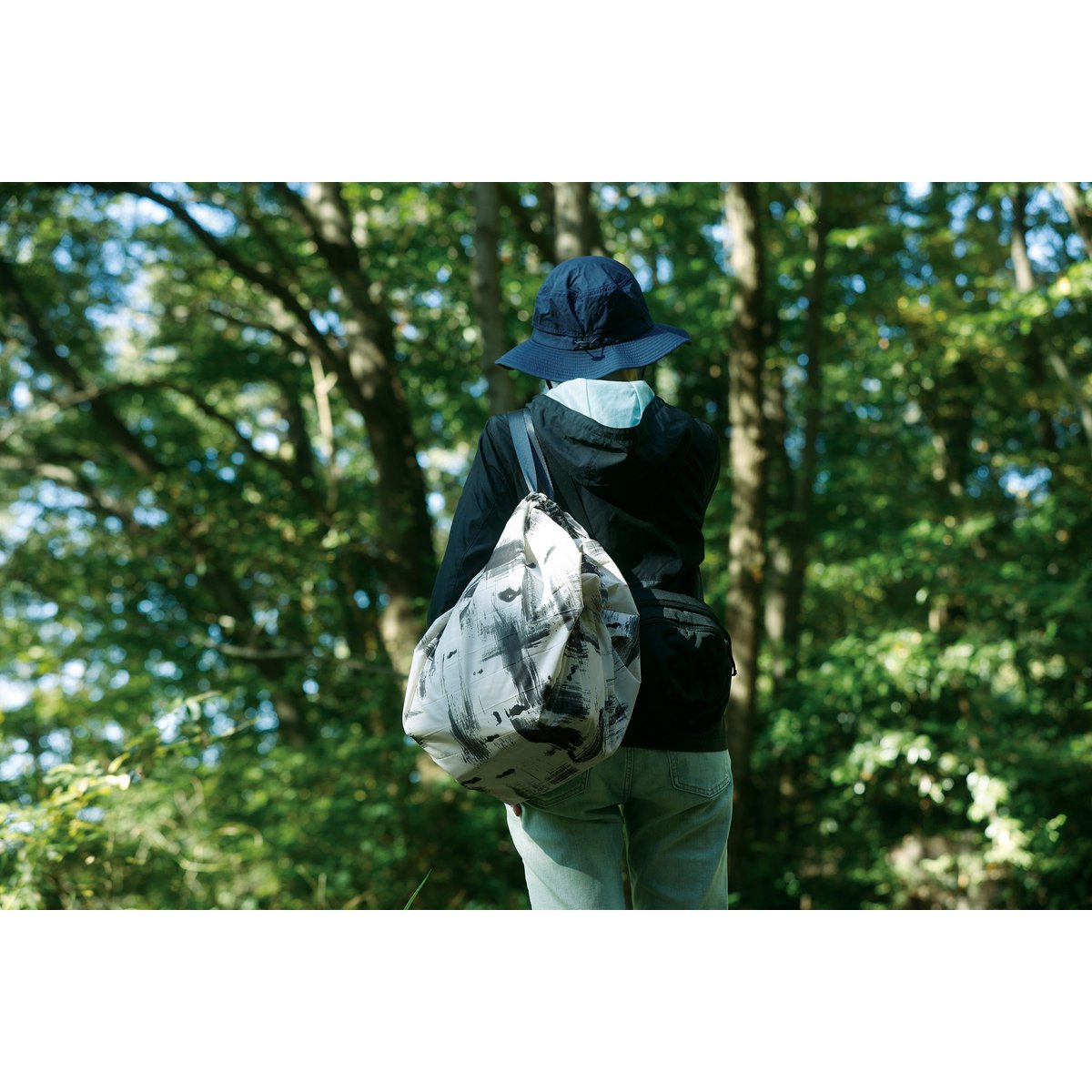 Packbare Shupatto-Tasche 27L – Weiße Birke