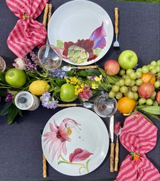 Botanical Wonders - Set of 4 dinner plates