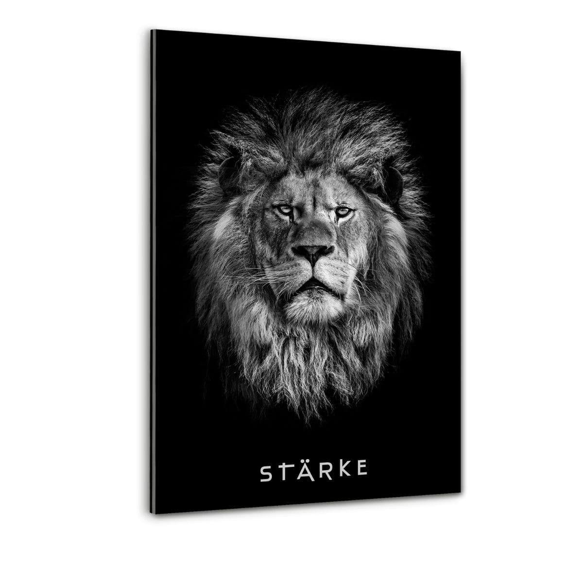 Kracht - canvas met schaduwgewricht "zwart"