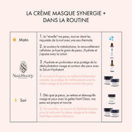 CRÈME-MASQUE SYNERGIE + Glow 50 ML Bio
