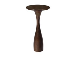 Bijzettafel walnoot Ø 33 cm