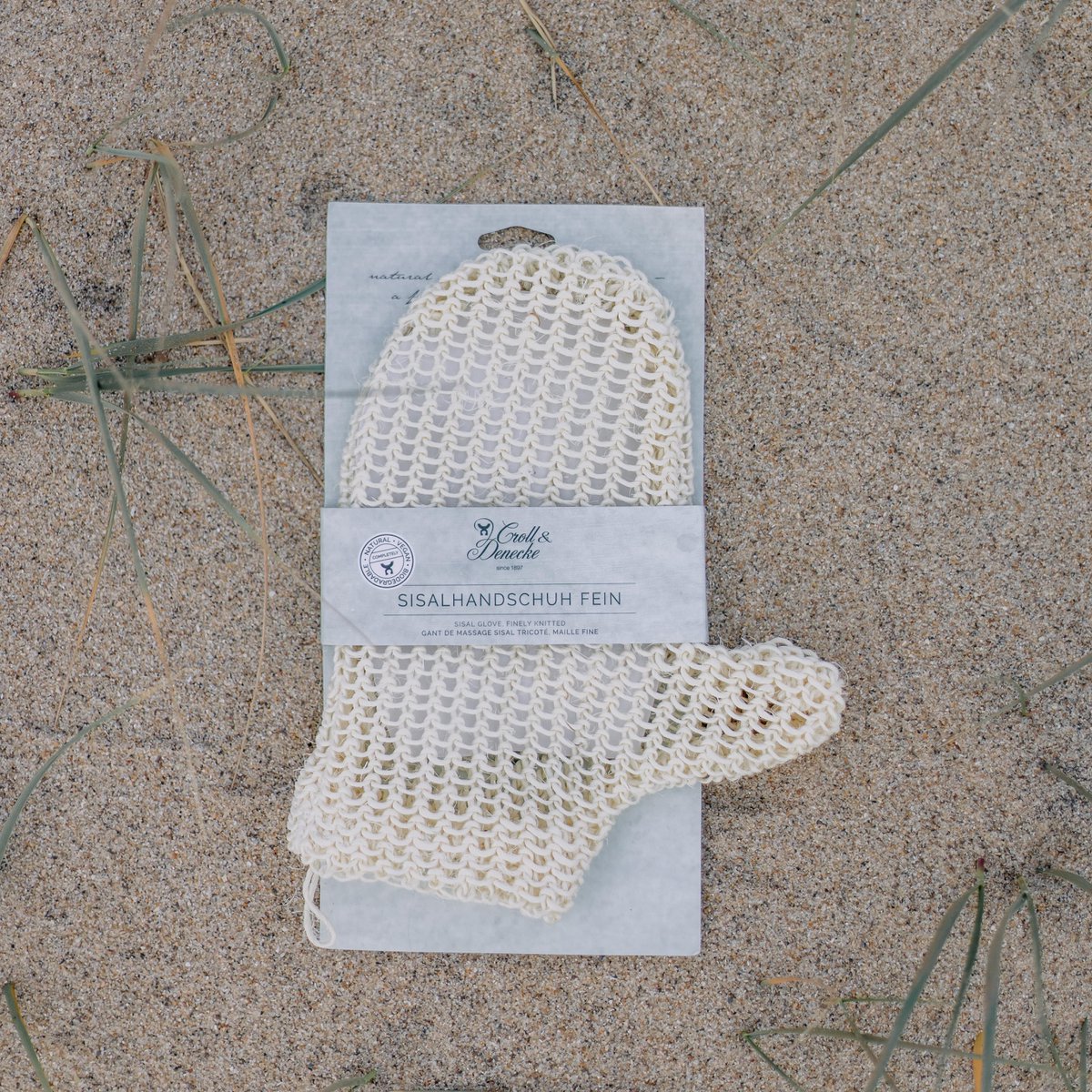 Sisal massage glove