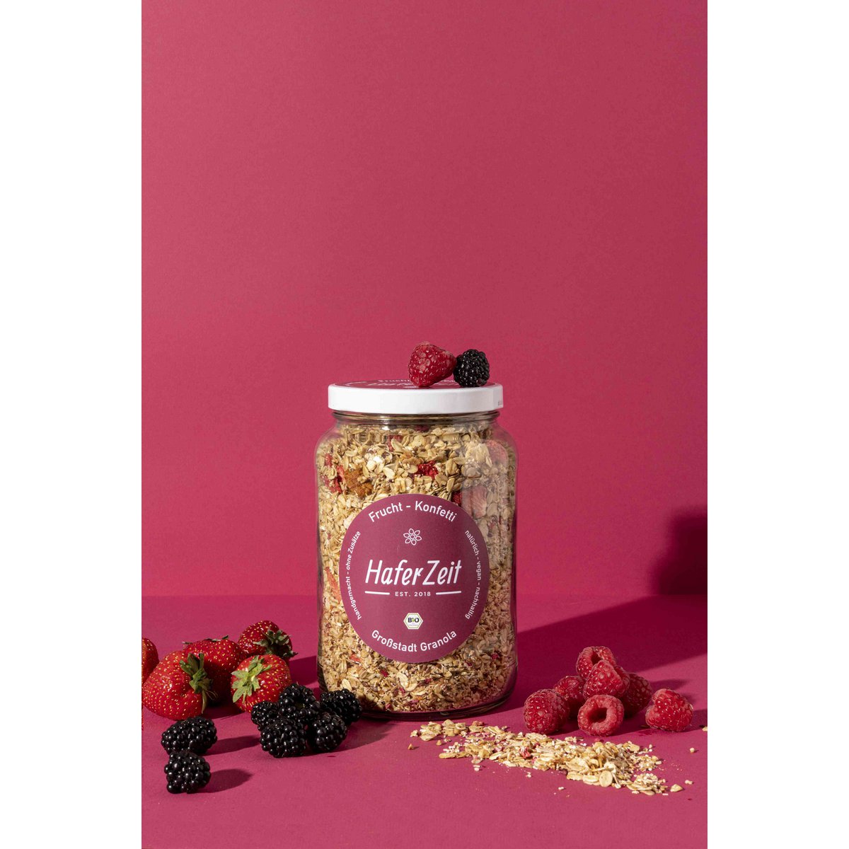 Bio-Granola Frucht-Konfetti