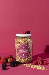 Confeti de frutas de granola orgánica