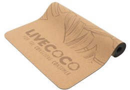 Cork Yoga Mat & Canvas Bag
