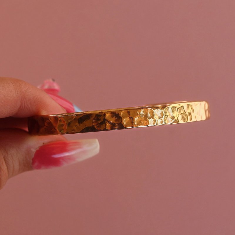 Bartek - Bracciale a polsino martellato