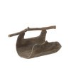 J-Line decoratie Halve Stam Handvat - hout - naturel