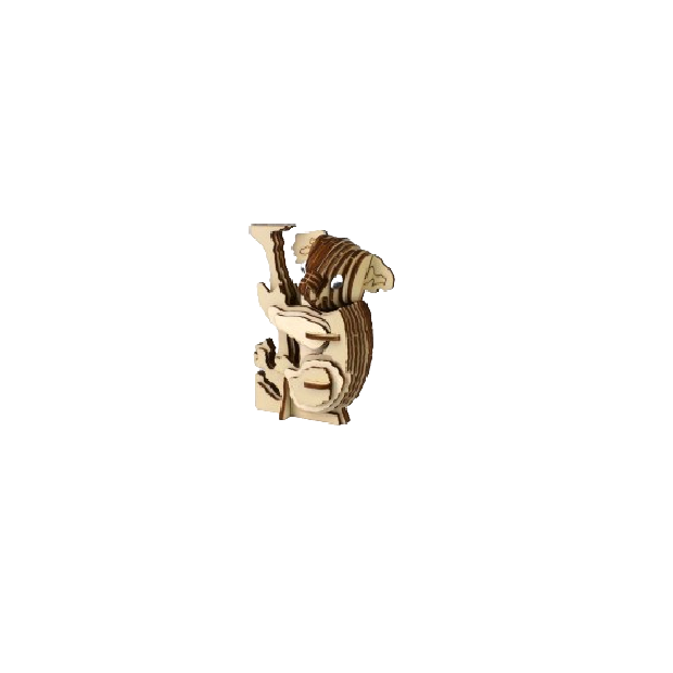 Byggesæt 3D Puslespil Koala - træ