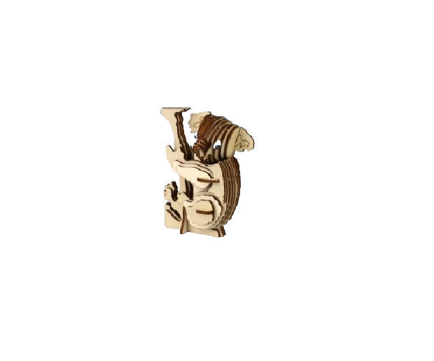 Bouwpakket 3D Puzzel Koala- hout