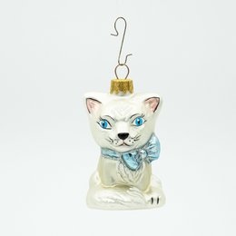Gatto con decorazione ad albero di prua