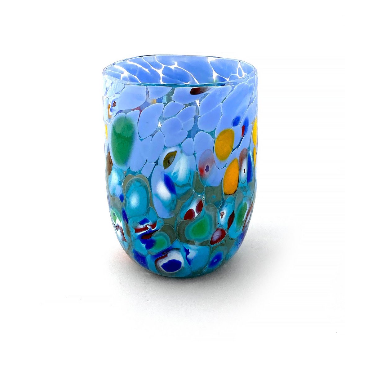Veronese glass in Murano glass, made on the island of Murano, blow and handmade by Masters Vetrai - Special Edition - 380 ml.