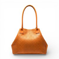 Umhängetasche LOLA – Orange – Hergestellt in Italien
