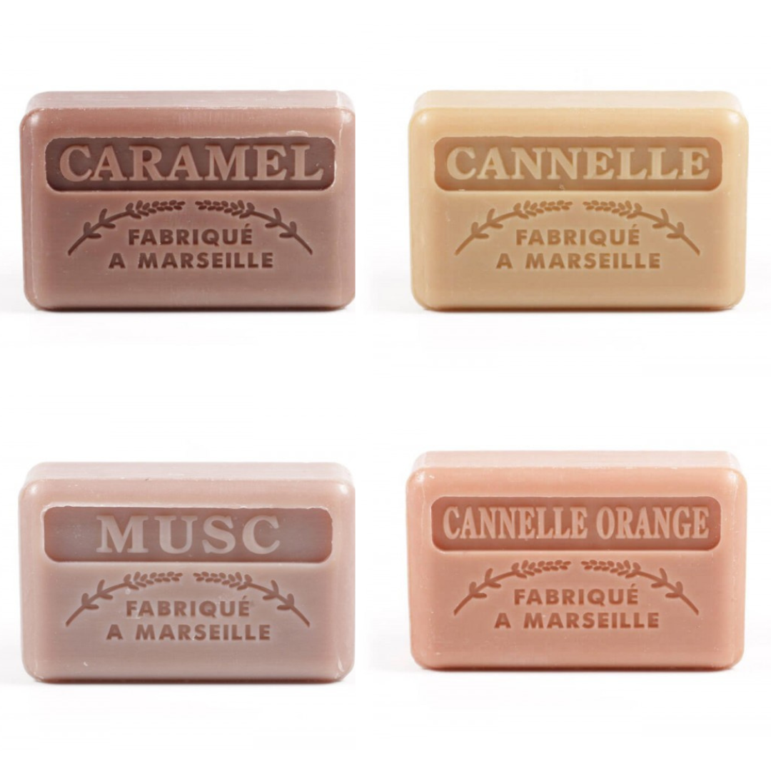 Paquete de inicio de otoño: caramelo, canela, canela-naranja y musgo