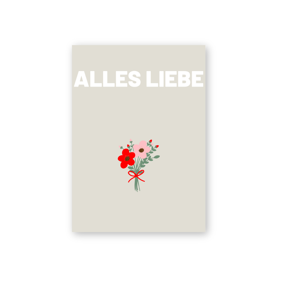 Ansichtkaart - het allerbeste