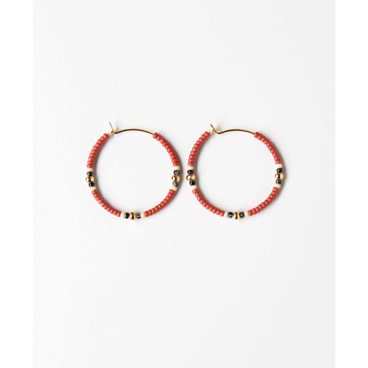 Boucles d'oreilles • Meryl, Créoles - Terra